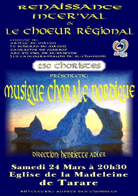 affiche du concert