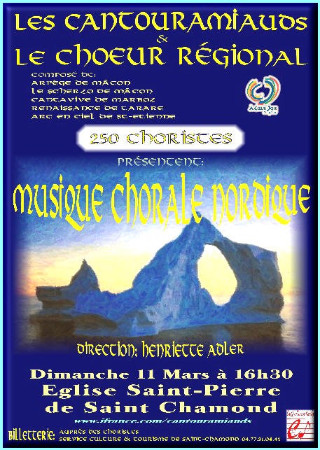affiche du concert