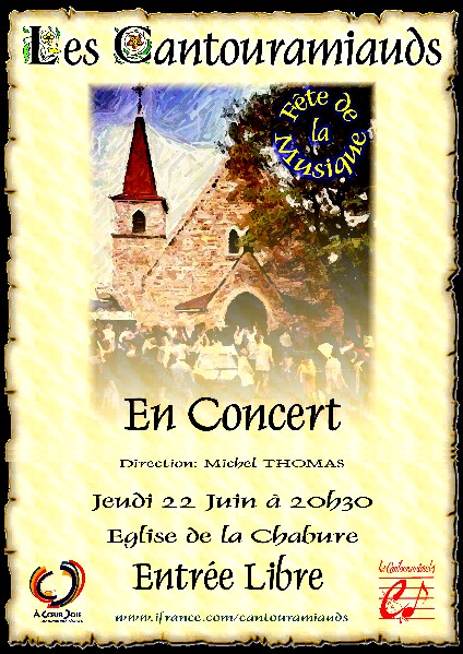 Affiche du concert