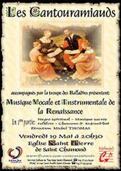 Affiche du concert