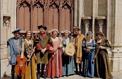 photos en alternance des Balladins et des Cantouramiauds