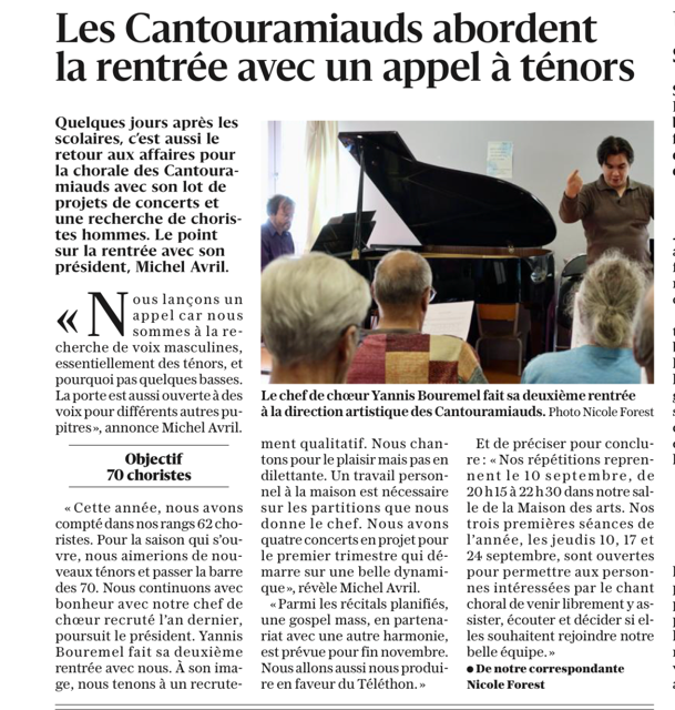 Article de presse