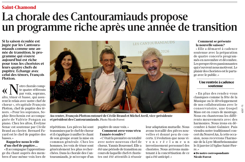 Article de presse